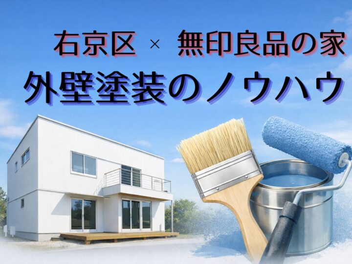 京都市右京区 無印良品の家の外壁塗装・塗り替えで失敗しない！プロが教える選び方と費用相場