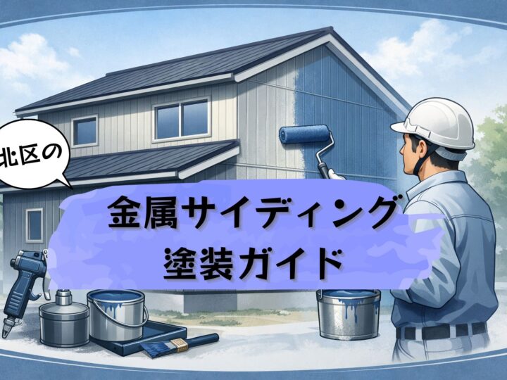 京都市北区の金属サイディング外壁塗装・塗り替え:費用相場と業者選びのポイント