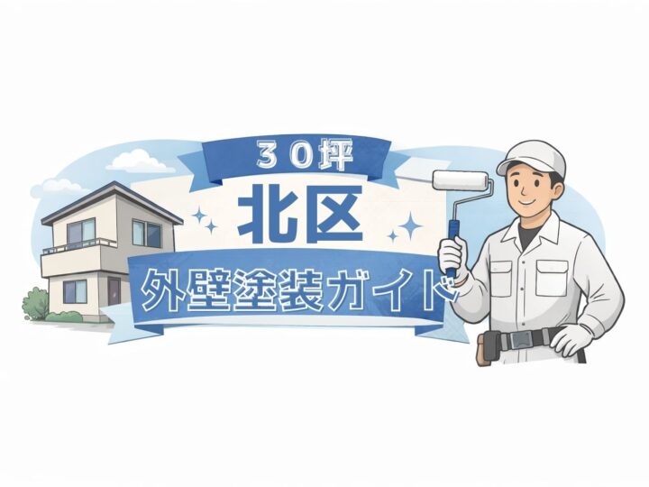 京都市北区で外壁塗装・塗り替え：30坪の費用相場と成功の秘訣